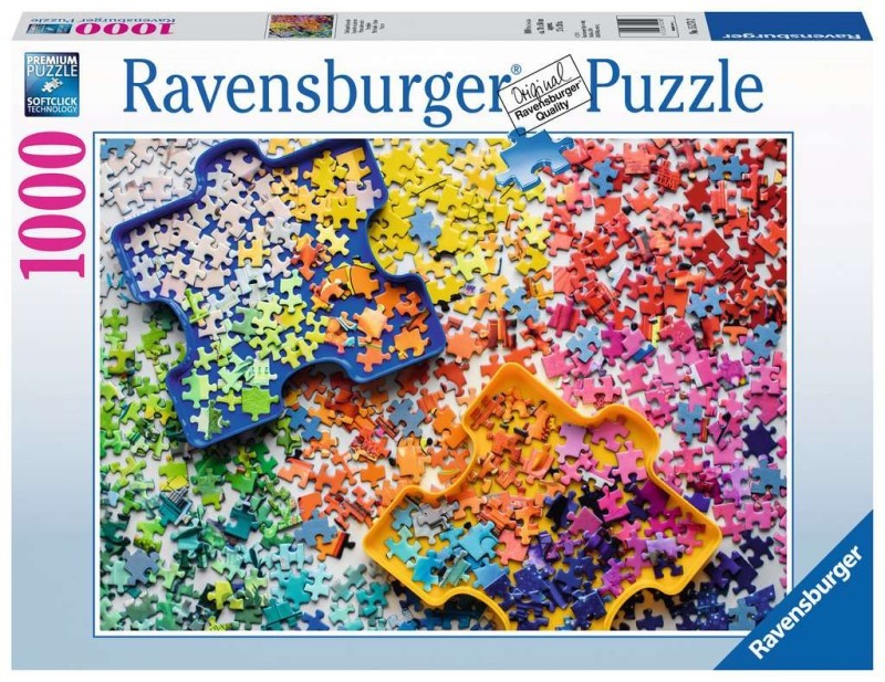 The Puzzler's Palette 1000pc Ravensburger Jigsaw