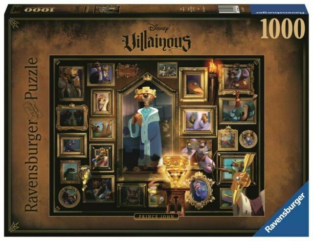 Villlainous King John 1000pc Ravensburger Jigsaw
