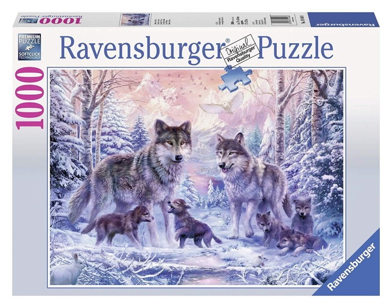 Arctic Wolves 1000pc Ravensburger Jigsaw