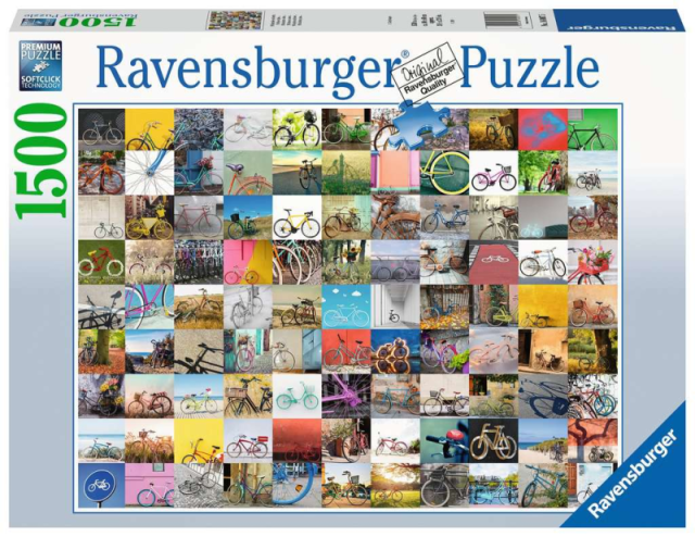 99 Bicycles & More 1500pc Ravensburger Jigsaw