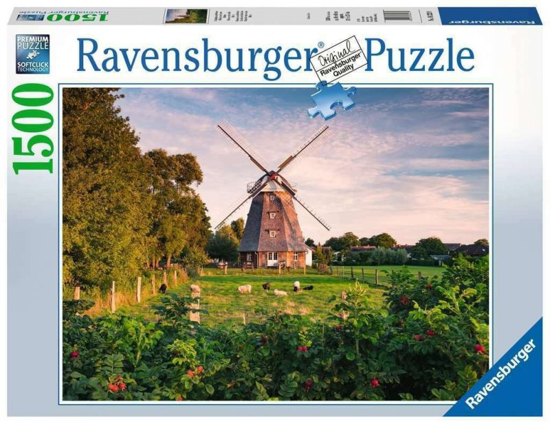 Windmill on the Baltic Sea 1500pc Jigsaw 163557