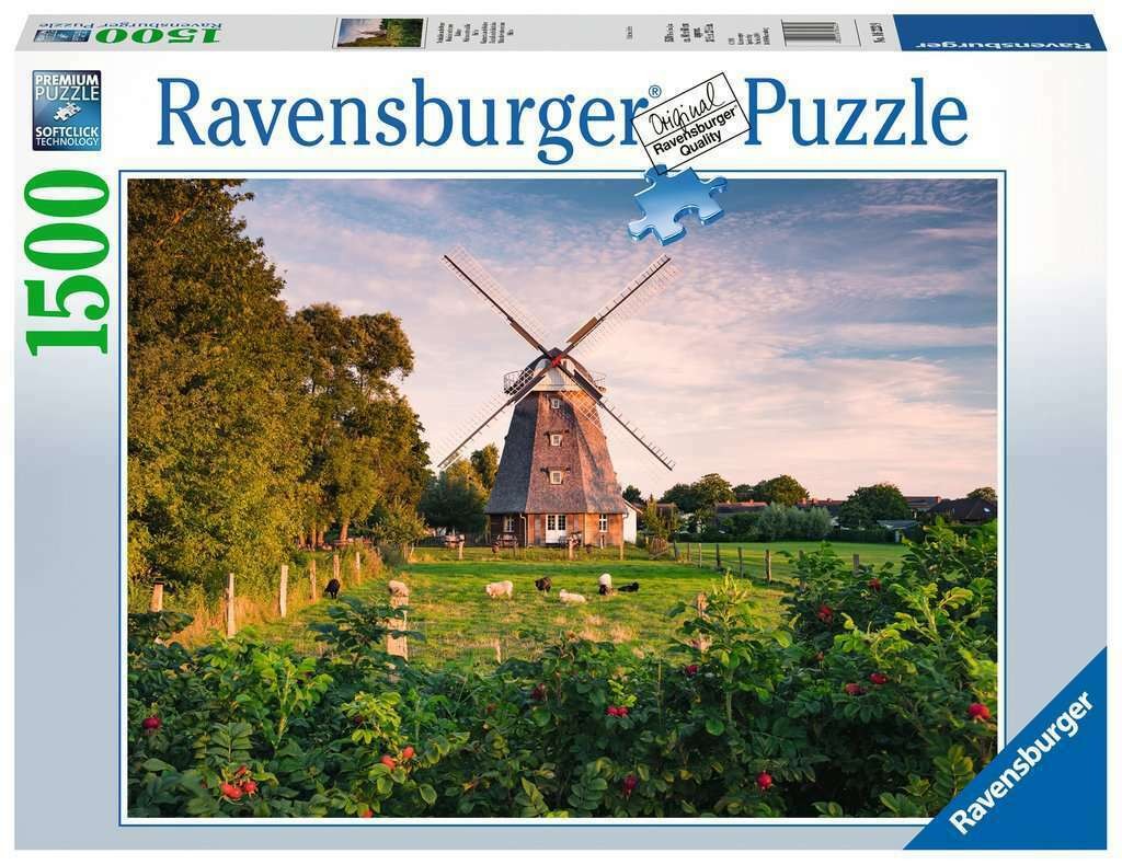 Windmill on the Baltic Sea 1500pc Jigsaw 163557