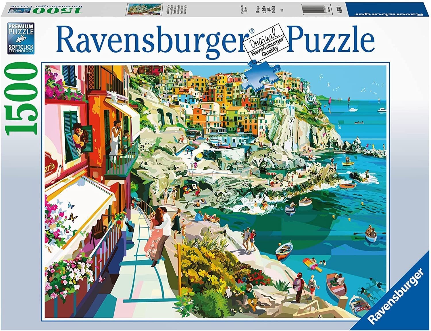 Romance in Cinque Terre - Ravensburger 1500pc Jigsaw