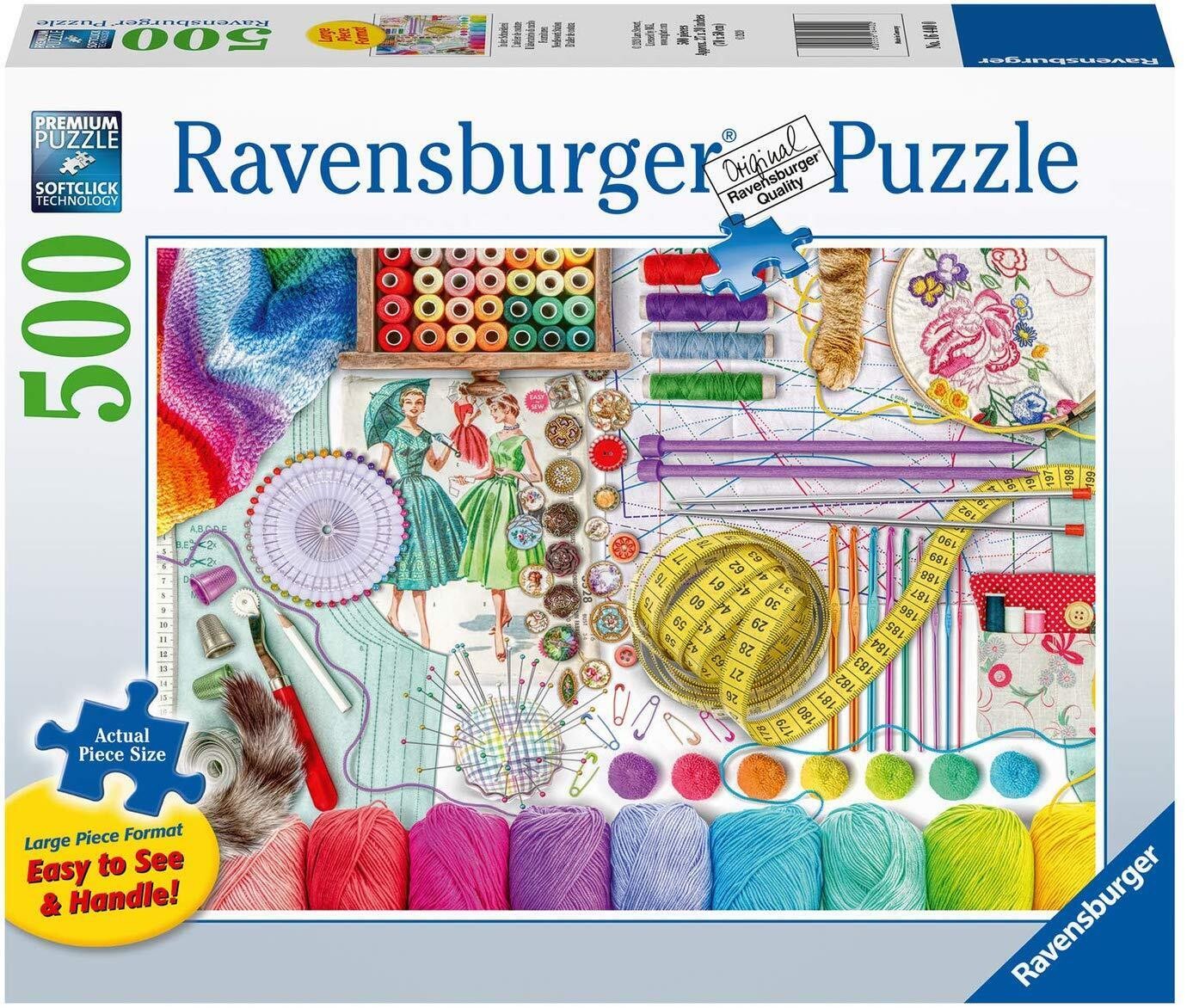Rooftop Garden 500 piece Large Format Ravensburger Puzzle