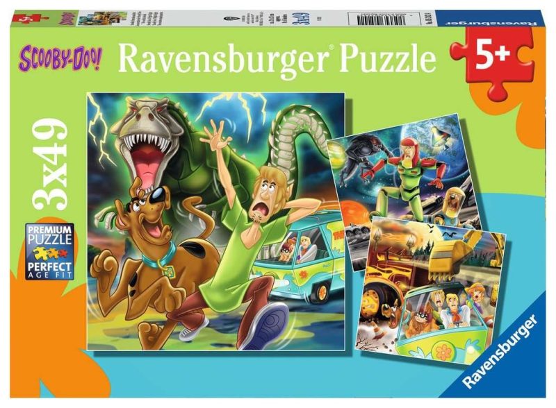 Scooby-Doo 3 Fright Night - Ravensburger 3x49 pcs Puzzle