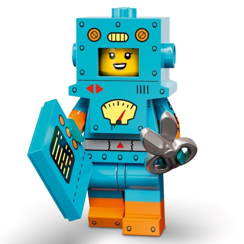 Series 23 Cardboard Robot Minifigure