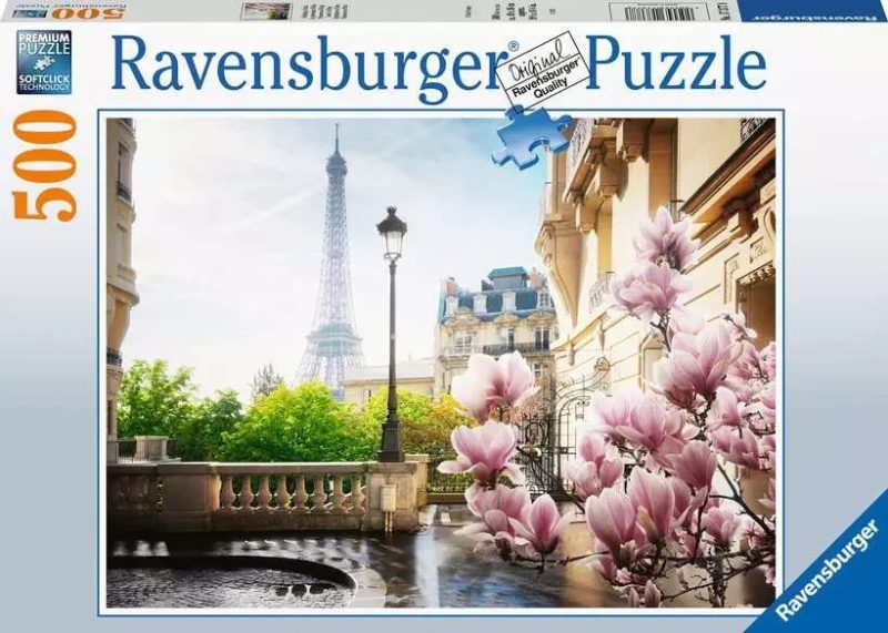 Springtime in Paris - 500pc Ravensburger Jigsaw