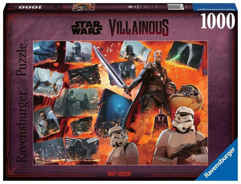Star Wars Villainous Moff Gideon 1000pc Ravensburger Jigsaw