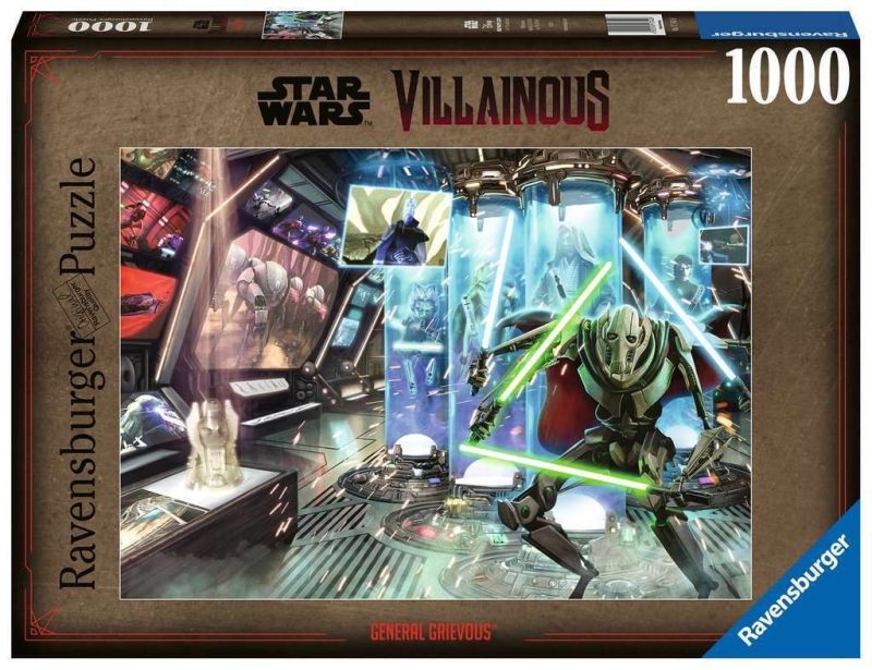 SW Villainous General Grievous 1000pc Ravensburger Jigsaw