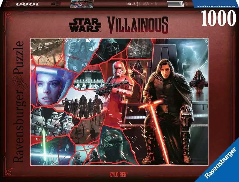 SW Villainous Kylo Ren 1000pc Ravensburger Jigsaw