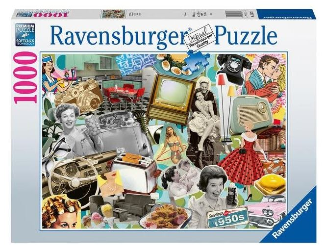 The 50's - Ravensburger 1000pc Jigsaw
