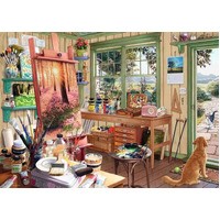 The  Artist's  Shed - 1000pc Ravensburger Jigsaw