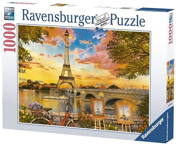 The banks of the Seine  Puzzle Ravensburger 1000pc