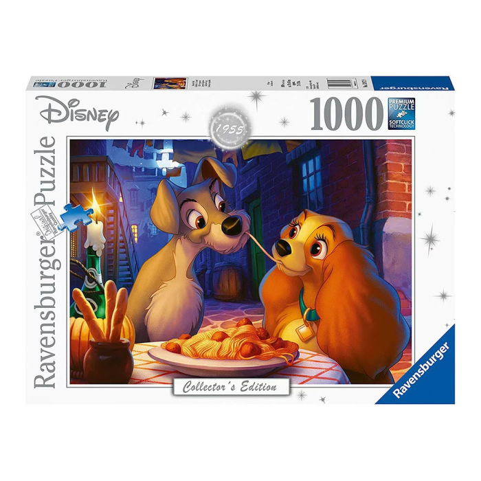 Lady & the Tramp 1000pc Ravensburger Jigsaw