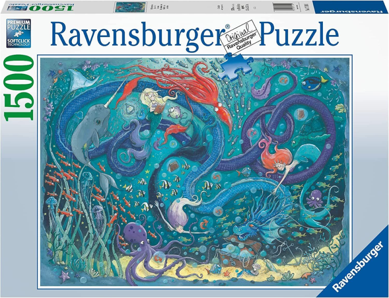 The Mermaids - Ravensurger 1500pc Jigsaw Puzzle