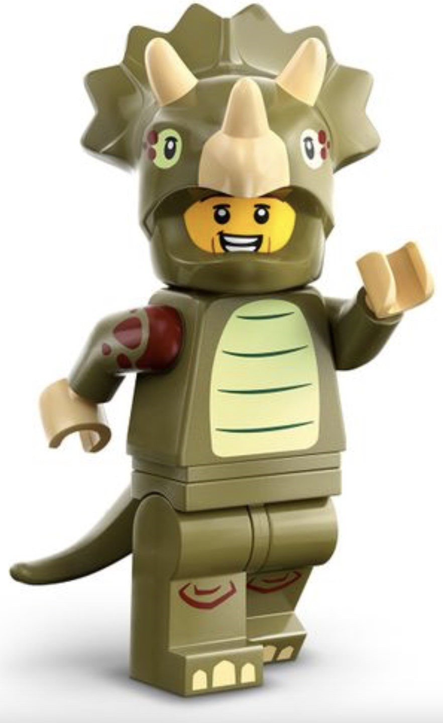 Triceratops Costume Fan LEGO® Minifigures Series 25