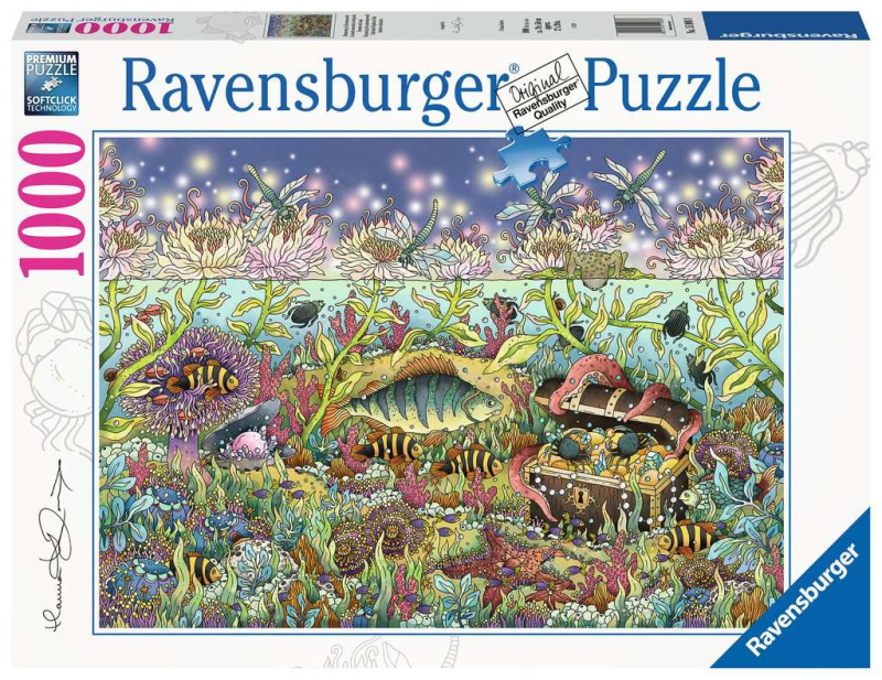 Underwater Kingdom at Dusk Ravensburger 1000pc Jigsaw