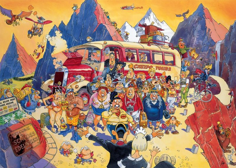 WASGIJ? Original 5 Retro - Late Bookings! 1000 piece puzzle