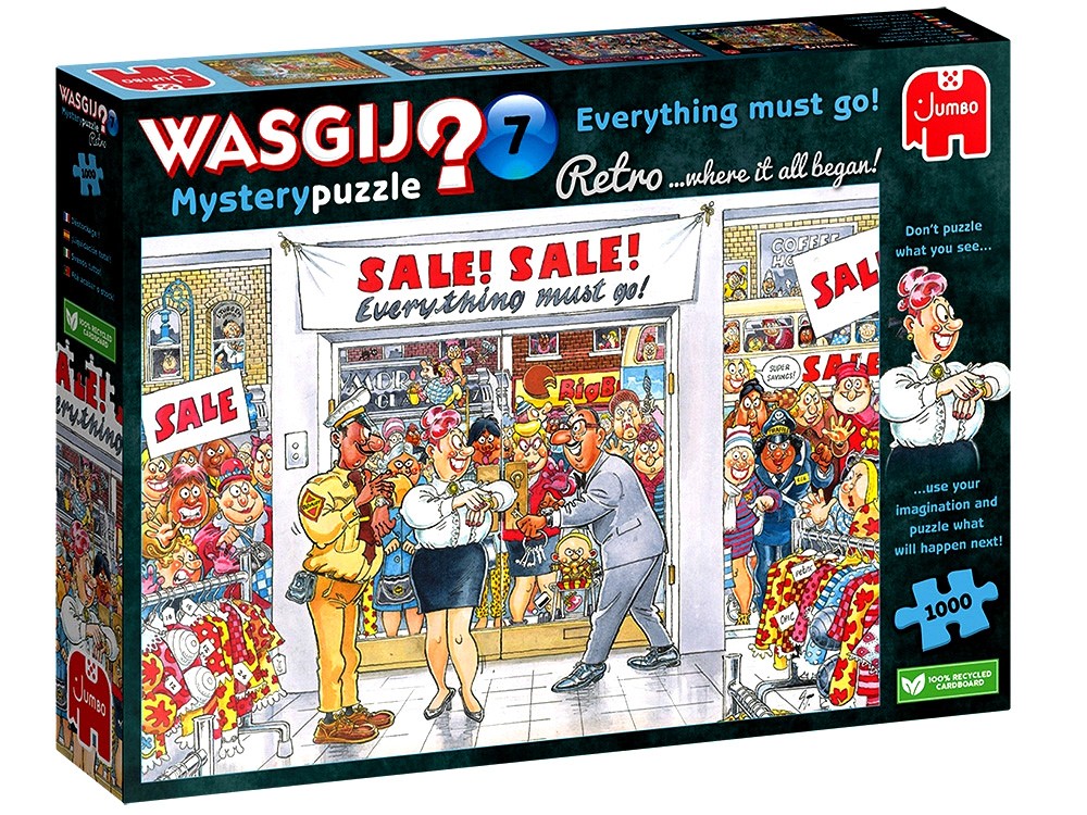 WASGIJ? Retro Mystery 7 Everything Must Go!