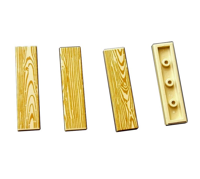 Wood tile 1x4 (tan colour)