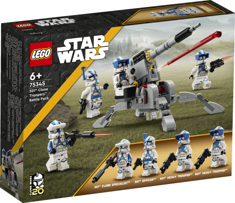501st Clone Troopers Battle Pack