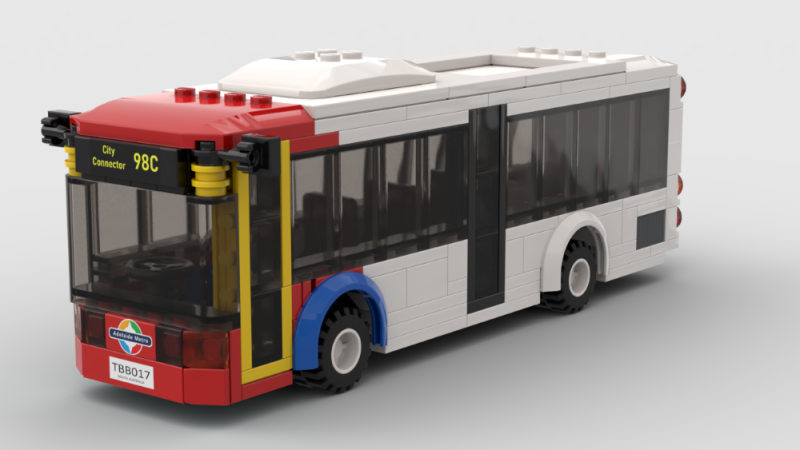 Adelaide Metro Bus Custom LEGO Model