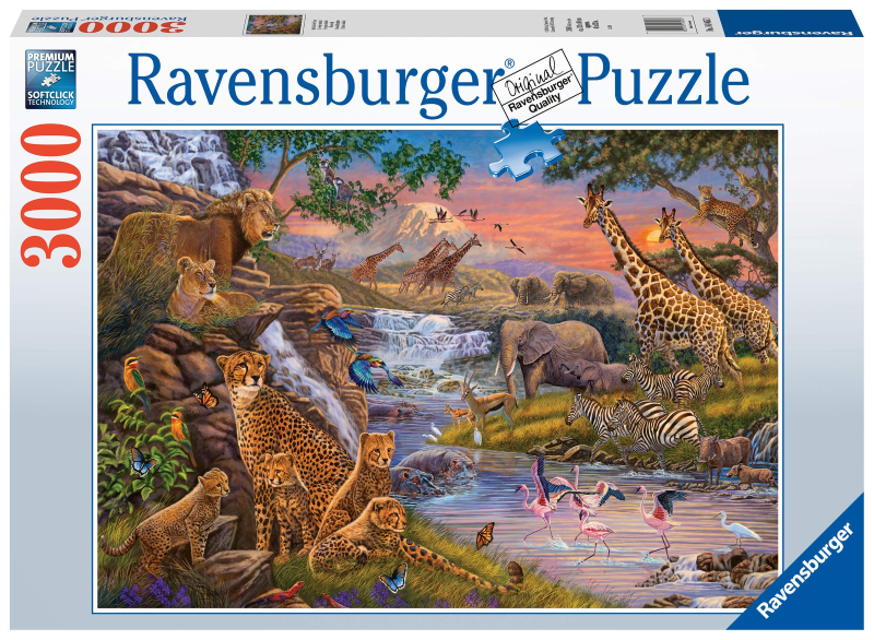 Animal Kingdom 3000 pcs Ravensburger Puzzle