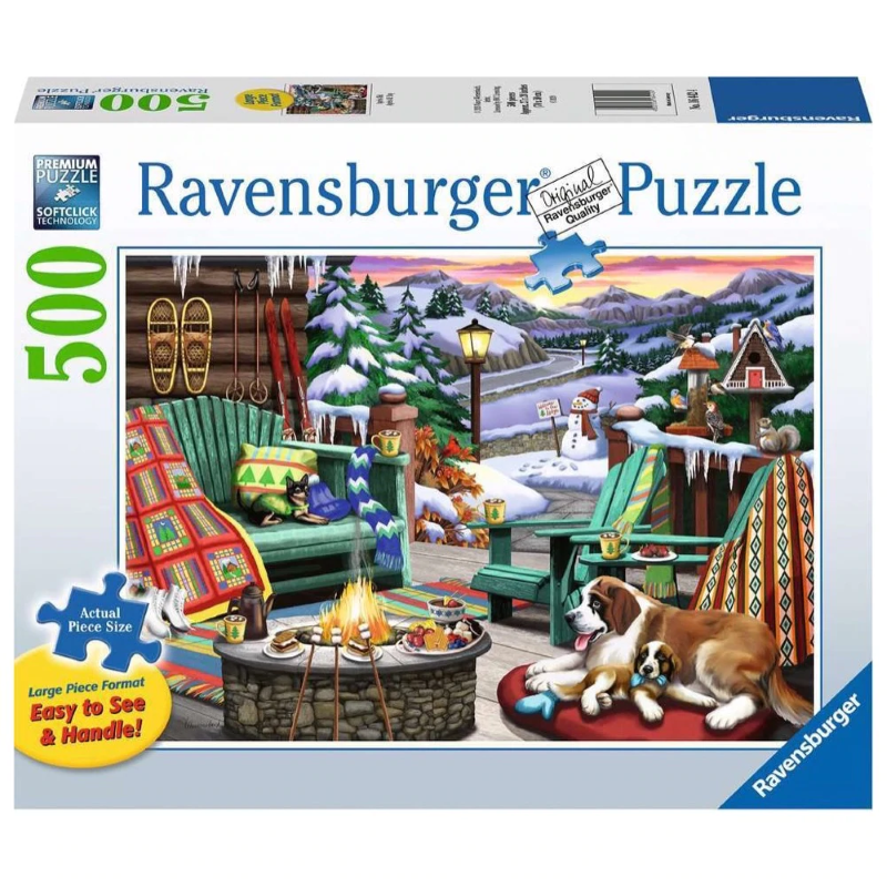 Apres All Day  500pc Ravensburger Jigsaw (Large Pieces)