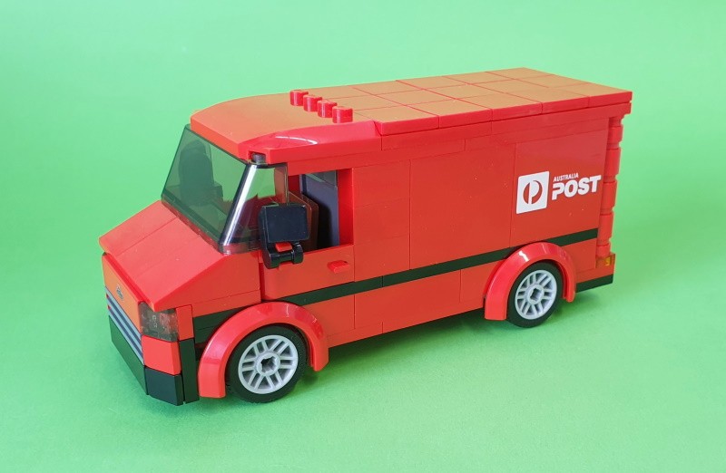 Australia Post Van Custom LEGO Model