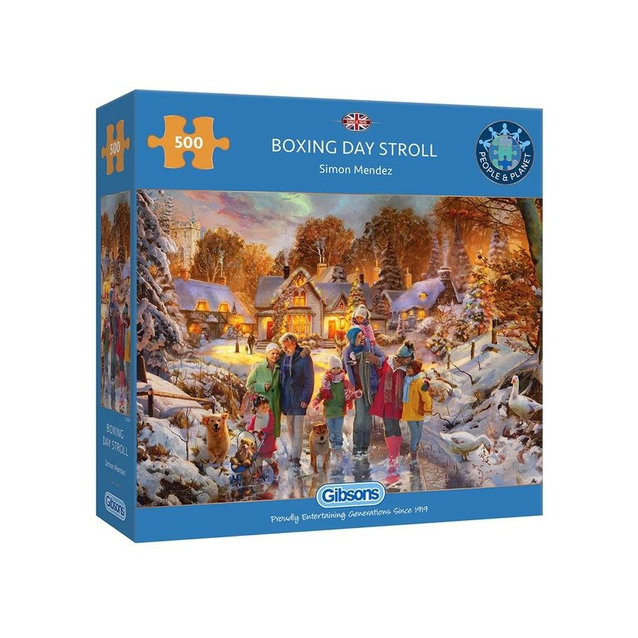 Boxing Day Stroll - Gibsons 500pc Puzzle
