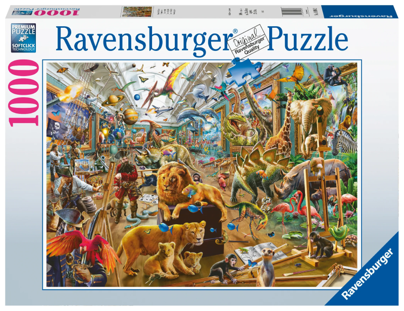 Chaos in the Gallery - Ravensburger 1000pc Jigsaw