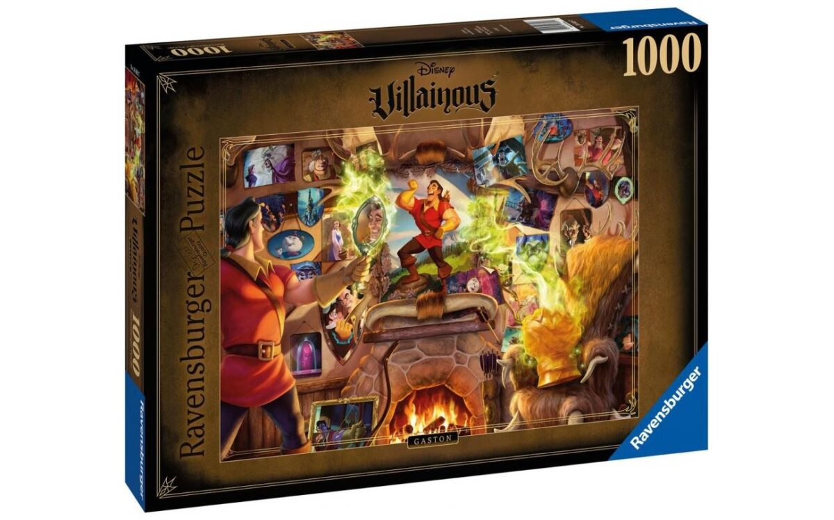 Disney Villainous Gaston 1000pc Ravensburger Jigsaw
