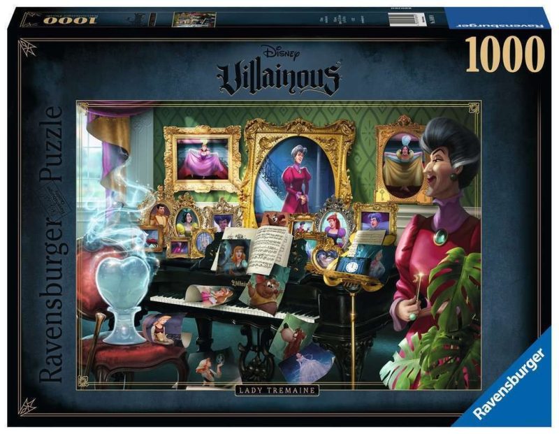 Disney Villainous Lady  Tremaine 1000pc Ravensburger Jigsaw