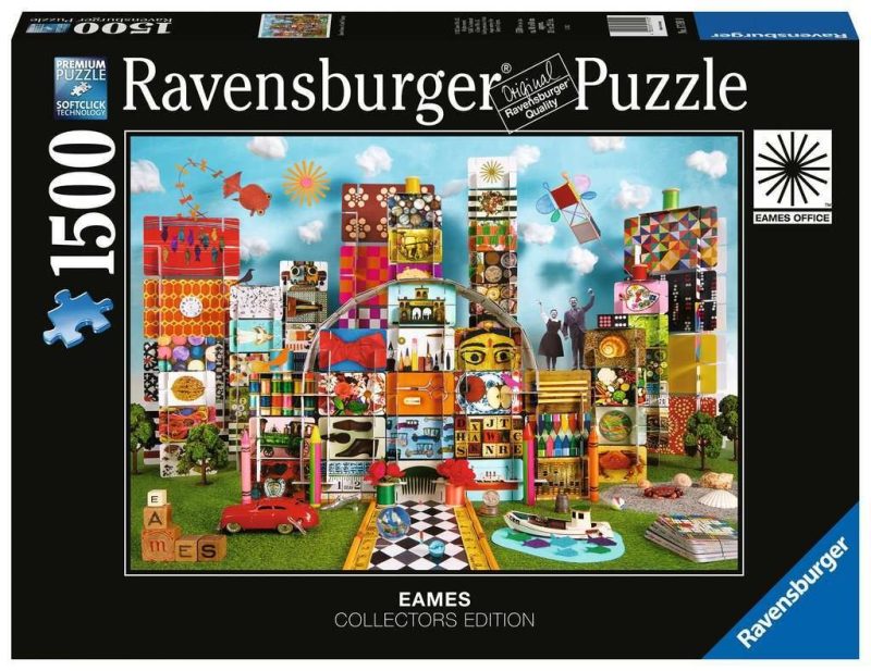Eames House of Cards Ravensurger 1500pc Jigsaw