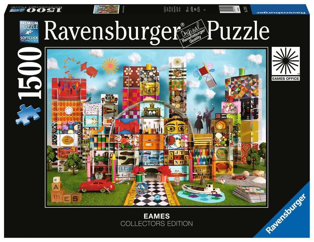 Eames House of Cards Ravensurger 1500pc Jigsaw