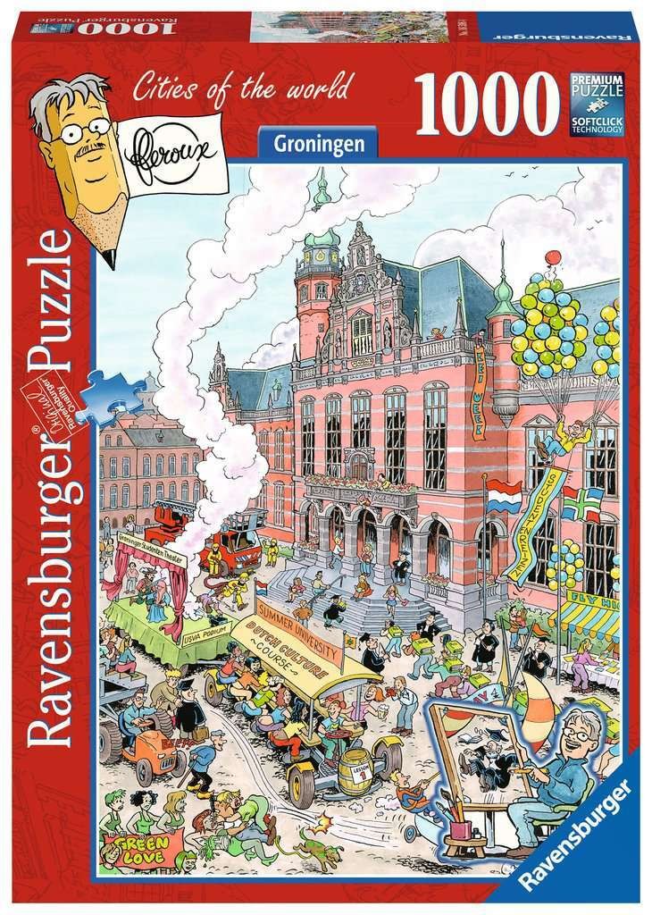 Fleroux Cities of the World - Groningen 1000pc Jigsaw