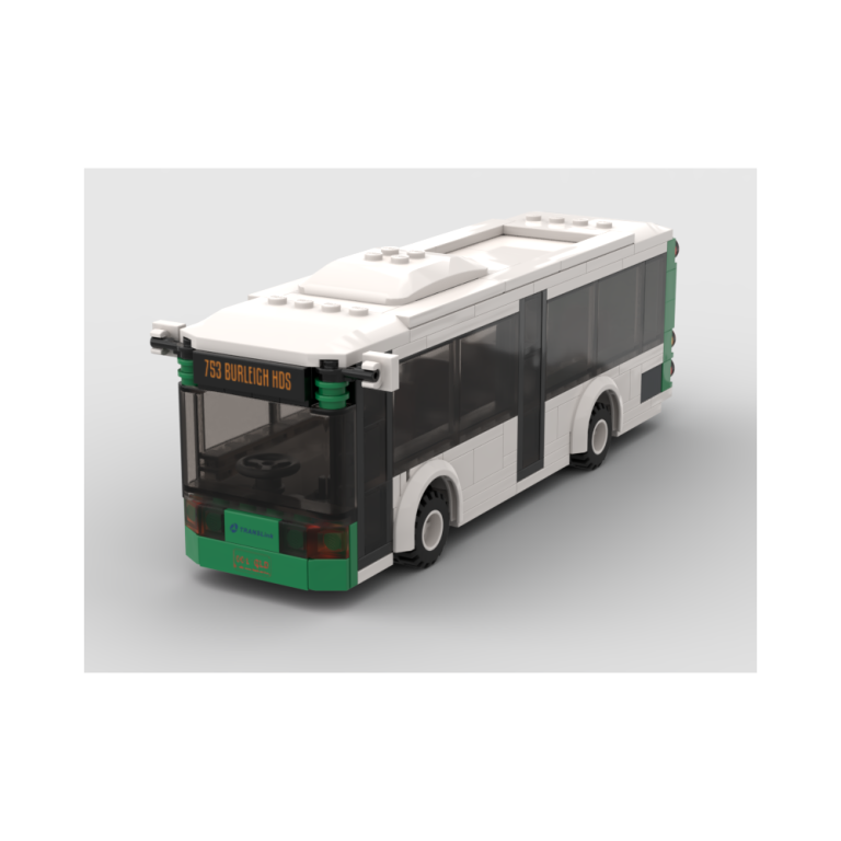 Gold Coast Translink Custom LEGO Bus Model - Toy Bricks