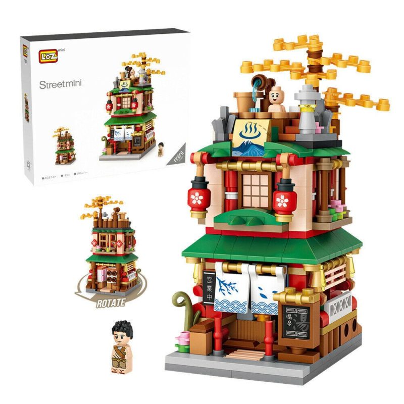 Hot Spring House LOZ Street Mini