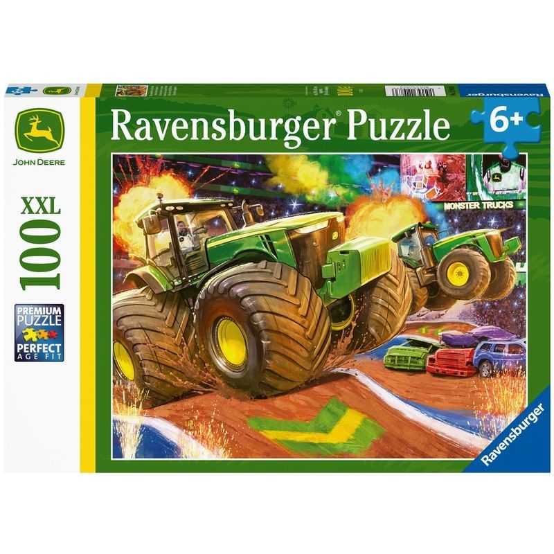 John Deere Big Wheels Ravensburger 100pc XXL