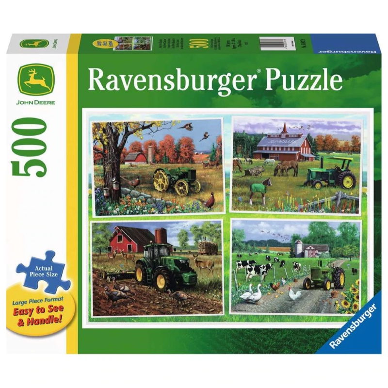 John Deere Classic Puzzle 500 piece Large Format