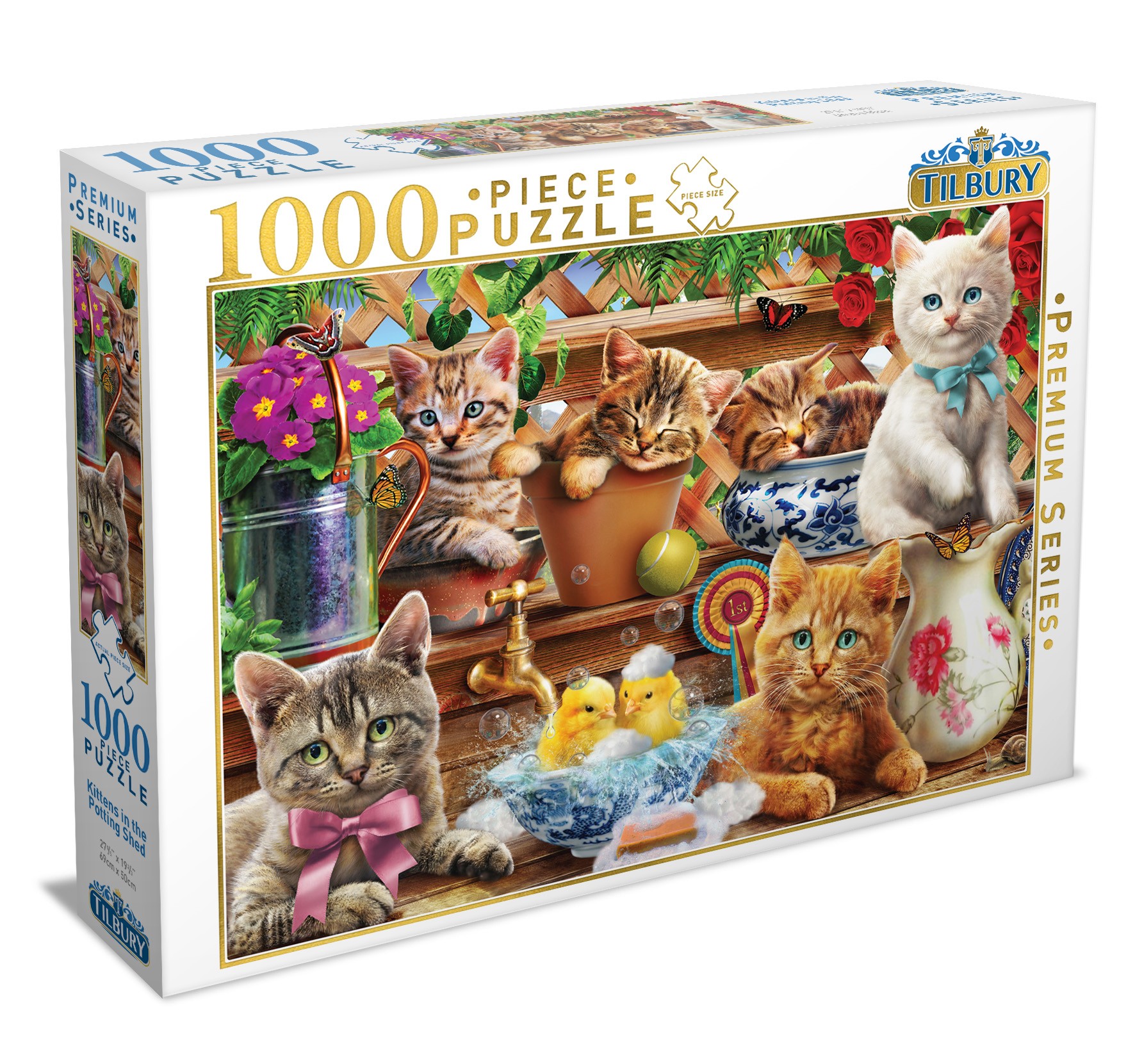 Kittens in the Potting Shed - Tilbury 1000pce Puzzle