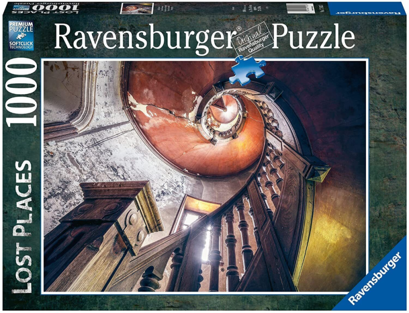 Lost Places - Spiral Staircase - 1000pc Ravensburger Jigsaw
