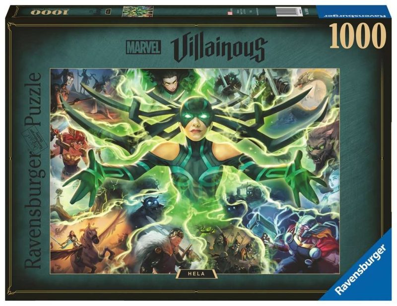 Marvel Villainous Hela 1000pc Ravensburger Jigsaw