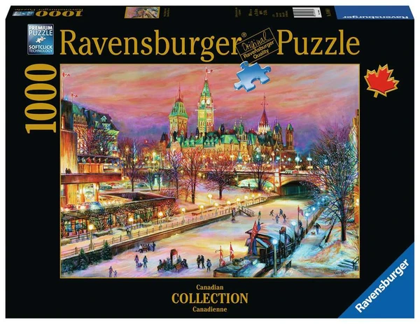 Ottawa Winterlude Festival Ravensburger 1000pc Jigsaw