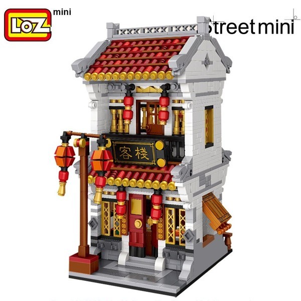 Pharmacy Ancient Street - LOZ Mini building set