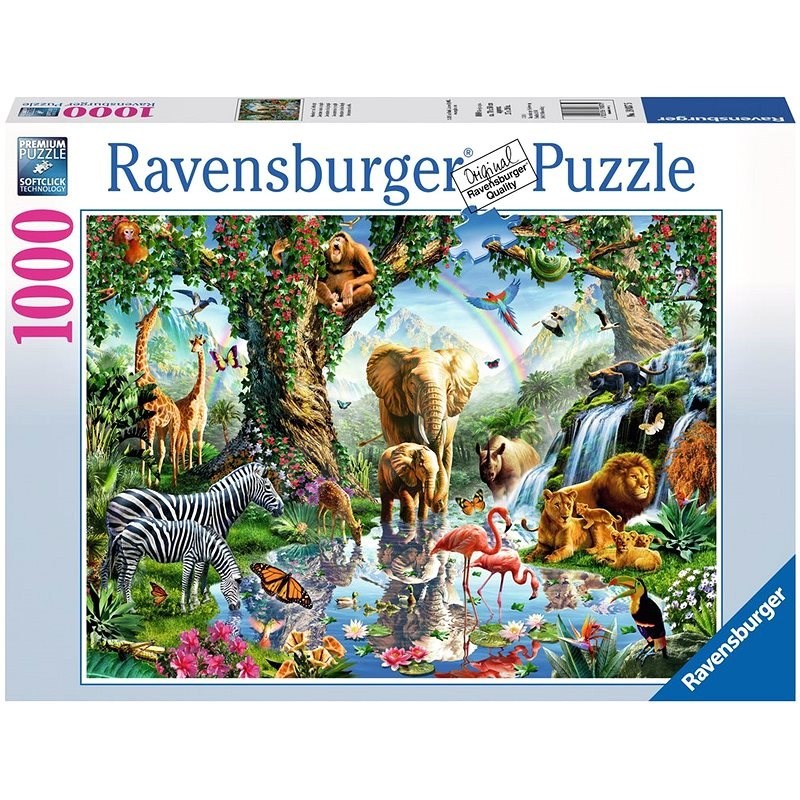 Adventures in the Jungle -Ravensburger 1000pc Jigsaw