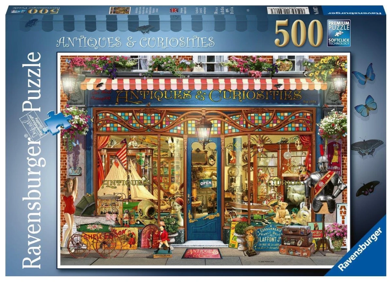 Antiques and Curiosities- 500pc Ravensburger Jigsaw