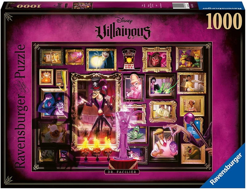 Disney Villainous Dr Facilier 1000pc Ravensburger Jigsaw