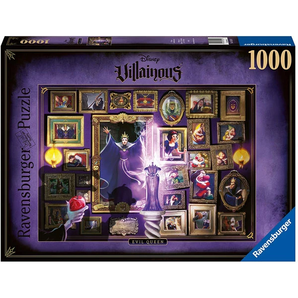 Disney Villainous Evil Queen 1000pc Ravensburger Jigsaw