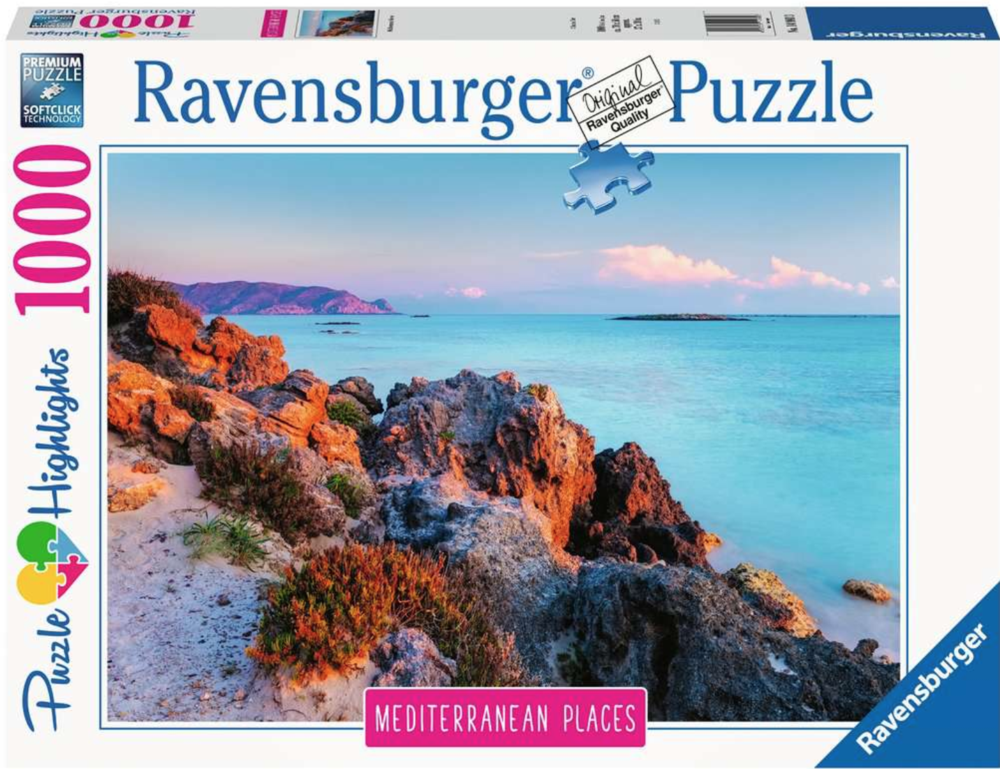 Mediterranean Greece -1000pc Ravensburger Jigsaw